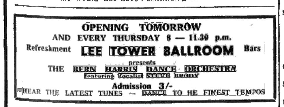 lee Wednesday 12 July 1961